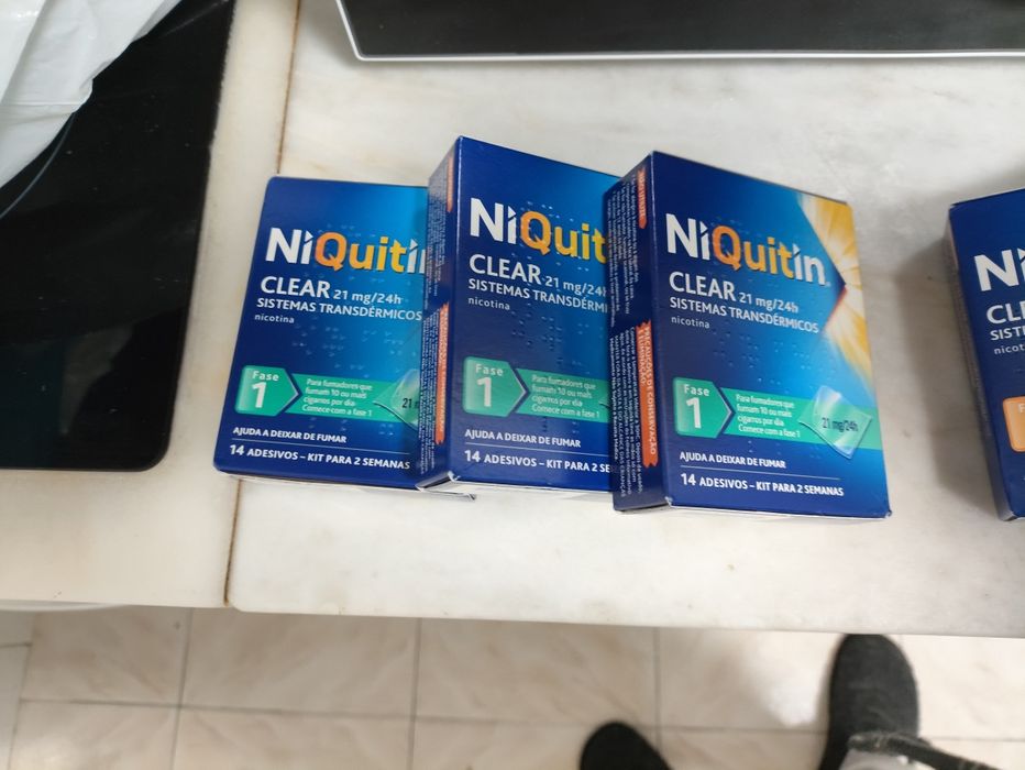 Pensos para deixar fumar  NOVOS