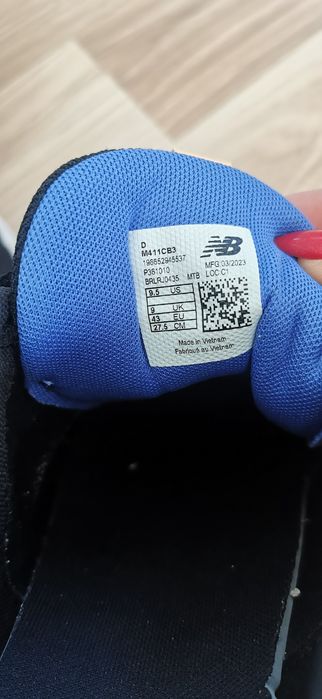 Buty do biegania New Balance M411CB3 B3 rozm. 43