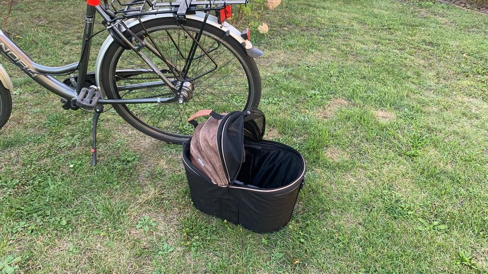 Kosz na rower dla psa lub kota