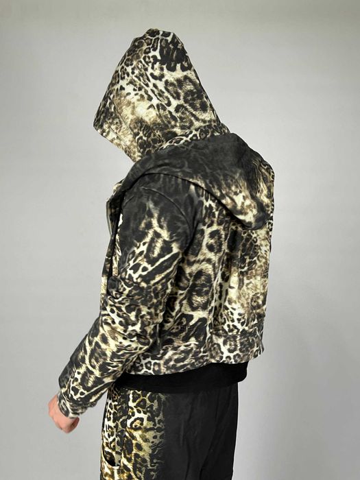 Худі Ksubi Mowalola Trakpant Black Cheetah hoodie зипка кофта худи зіп