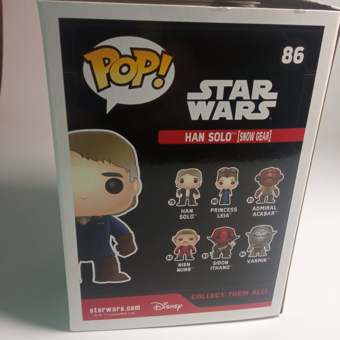 Han Solo оригінальна фігурка Funko Pop Star Wars