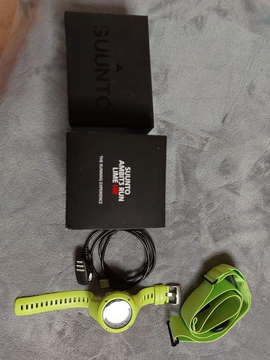 Sunto ambit 3 run lime zegarek sportowy