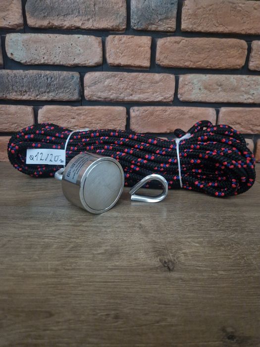 Magnes neodymowy BARMARIAN 360° MAGTOM 70x40 (80x60) + lina