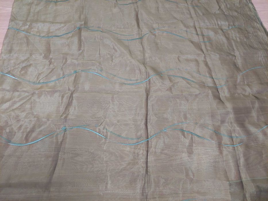 Tecido verde transparente