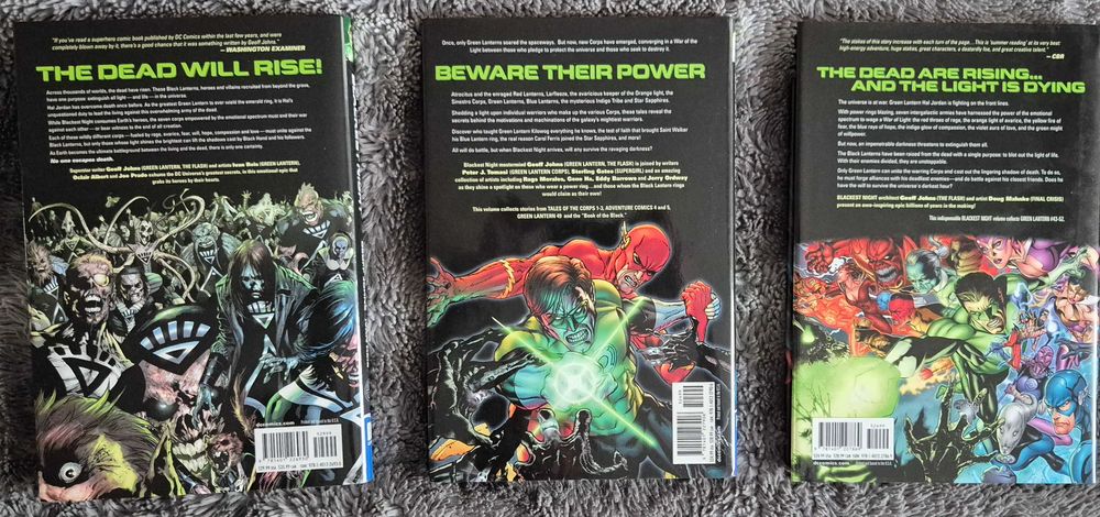 Blackest Night Hardcovers Pack 2 / Green Lantern - Geoff Johns