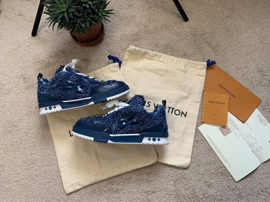 Louis Voitton trainer Skate Луи Витон кросовки скейт трейнера  лвшки