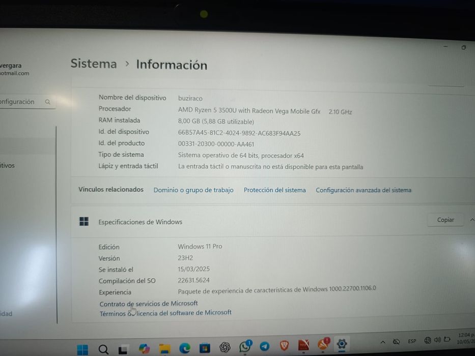 Notebook Lenovo ThinkPad