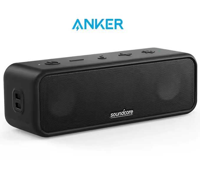 Портативна bluetooth-колонка Anker Soundcore 3 (8+8W, до 24 год)