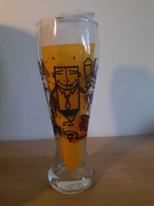 Copo de cerveja da Ritzenhoff, de Jan Bazing de 1999