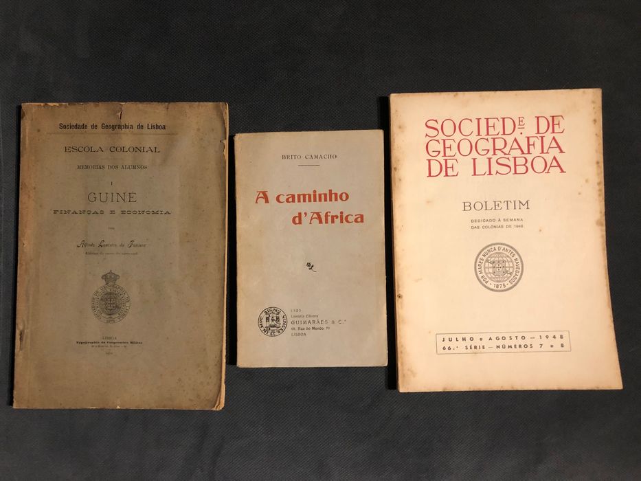 Guiné (1910) / A Caminho d´África (1923) / Angola (1948)