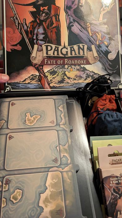 Pagan Fate of Roanoke + Expansão + Sleeves – Completo