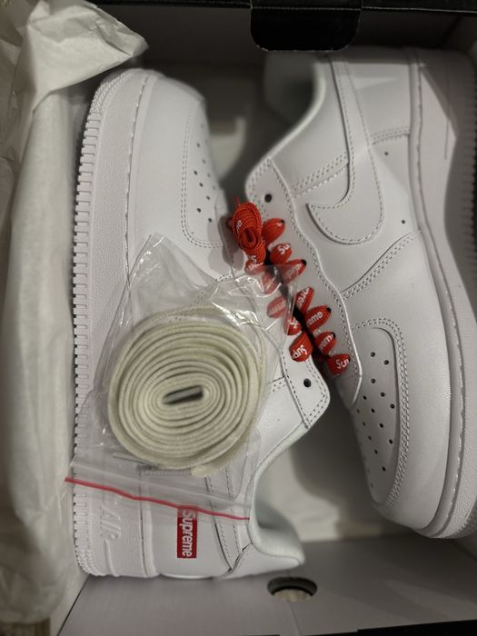 Nike Air Force 1 x Supreme White