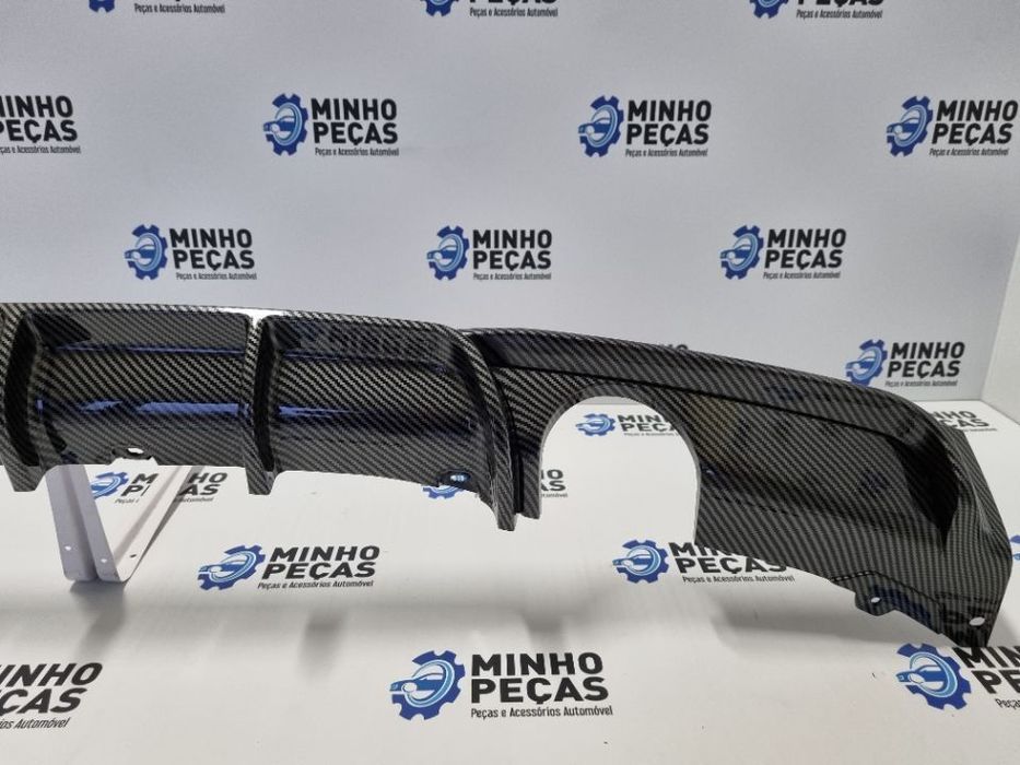 Difusor Traseiro BMW (F30/F31) M-Performance Aquaprint Carbono