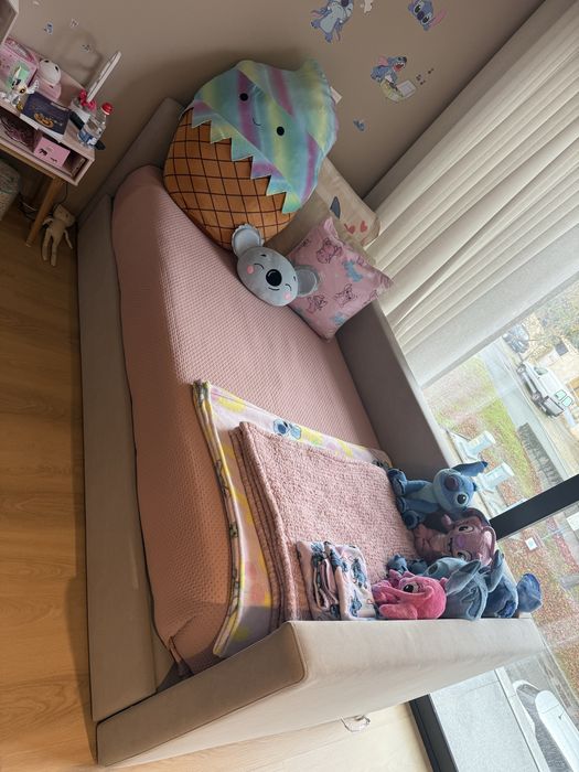 Cama solteiro com gavetão para colchao