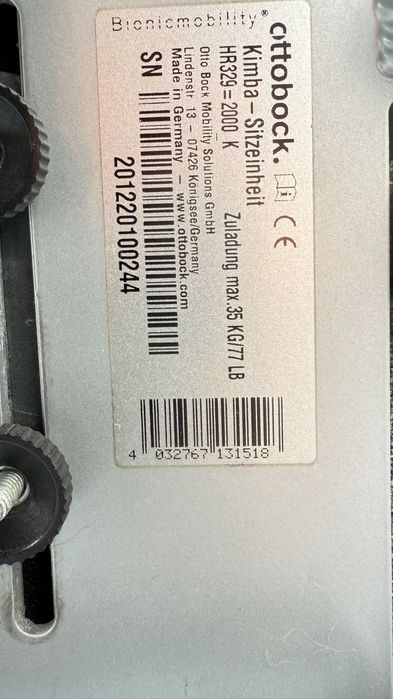 Wozek rehabilitacyjny OttoBock Kimba