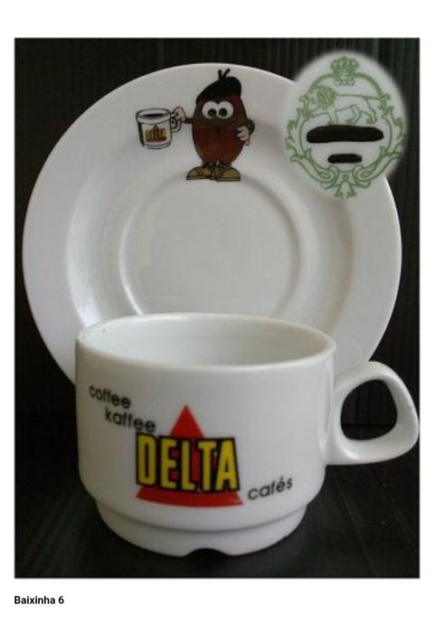 Chávenas de Café marca Delta (Tema Baixinhas)