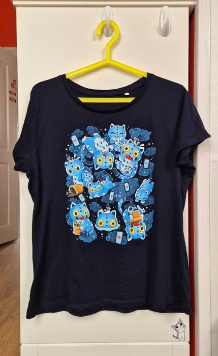 T-shirt damski Derpy Tiger K-Pop Demon Hunters Othertees rozm. L