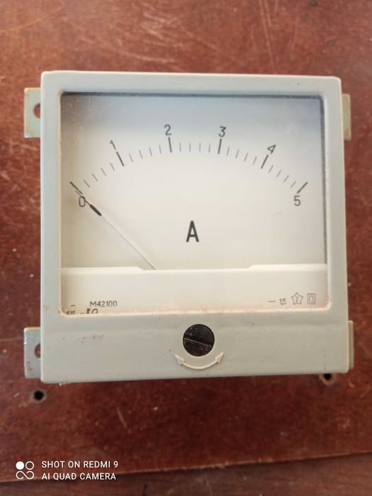 Измерительные приборы амперметры м42100