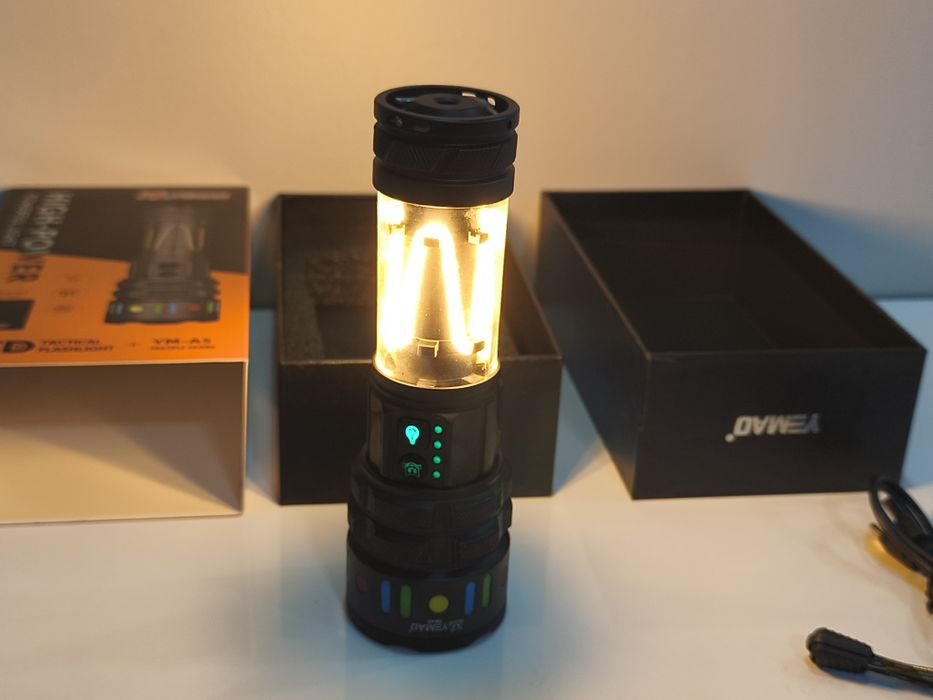 Lanterna de Mão Led Laser 30w 20000lm