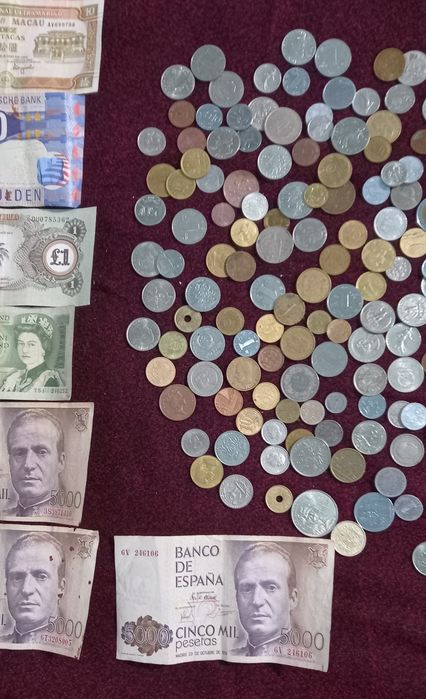 Vendo, notas moedas estrangeiro, antiquities colectibles