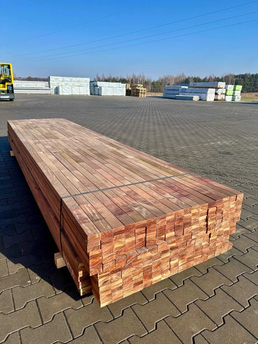 Legar Egzotyczny klejony Cumaru 38x58mm Klej D4