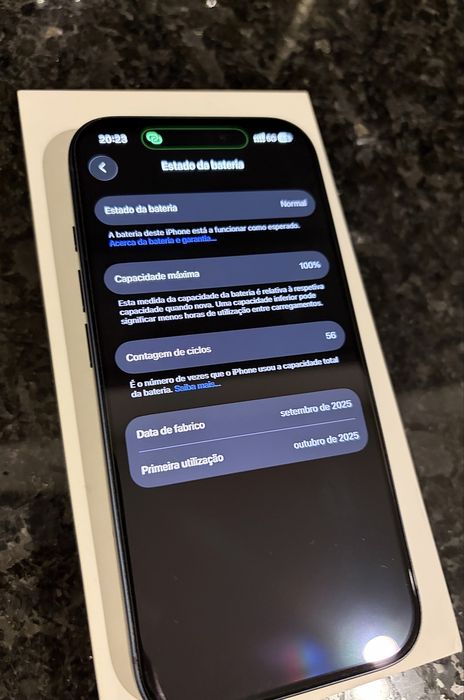 iPhone 17 Pro 256Gb Azul como Novo em caixa