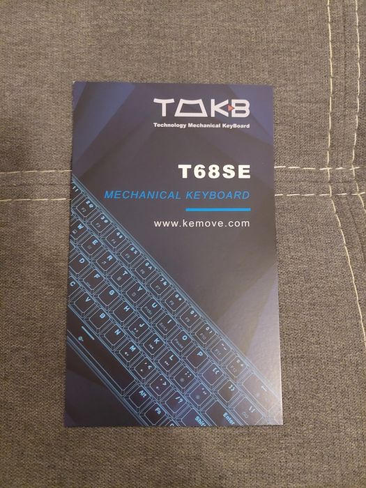 Teclado T68se 65% mecânico