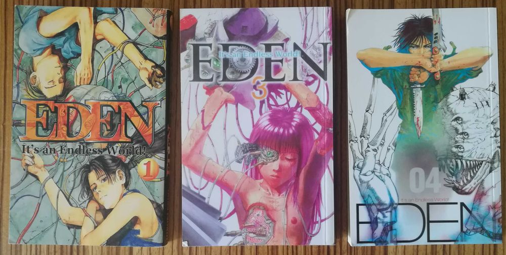 manga Hiroki Endo EDEN It's an Endless World 1, 3 i 4 cena za 3 księgi