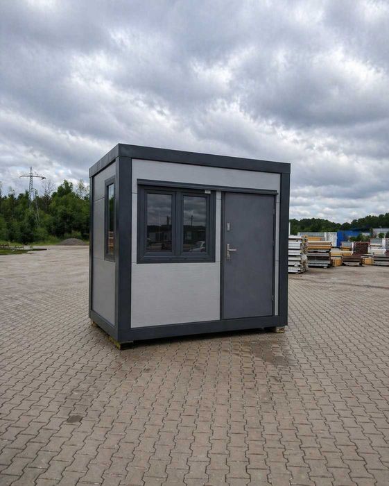 Domek ogrodowy 3x2 płyta PIR 120mm, kontener, stróżówka, duży wybór