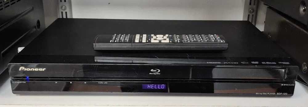 Odtwarzacz Pioneer BDP-120 uszk nie czyta blu-ray; Komis Jasło Igielna