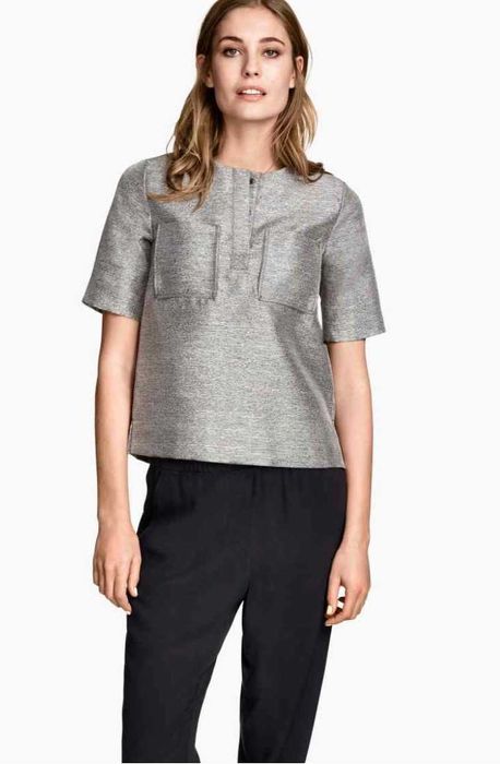 Melanżowa bluzka H&M, rozm. 38, nowa z metka