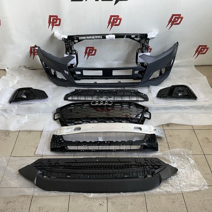 Бампер передній Audi A5 B9 8W рестайлінг s-line 2021-