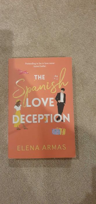 Livro em inglês "The Spanish Love Deception"