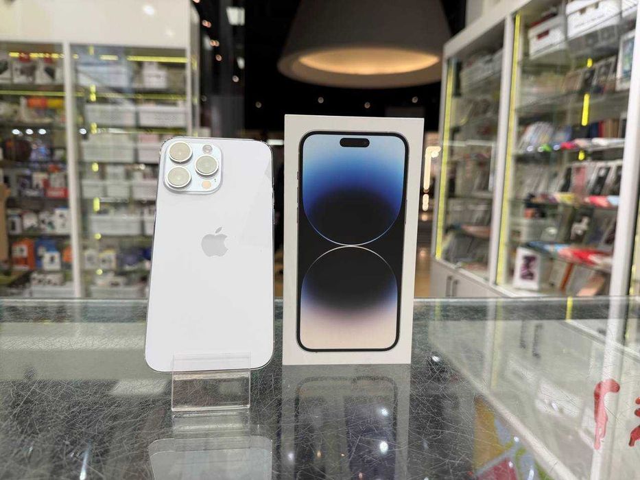 IPHONE 14 PRO MAX 128GB SILVER Telakces Manufaktura