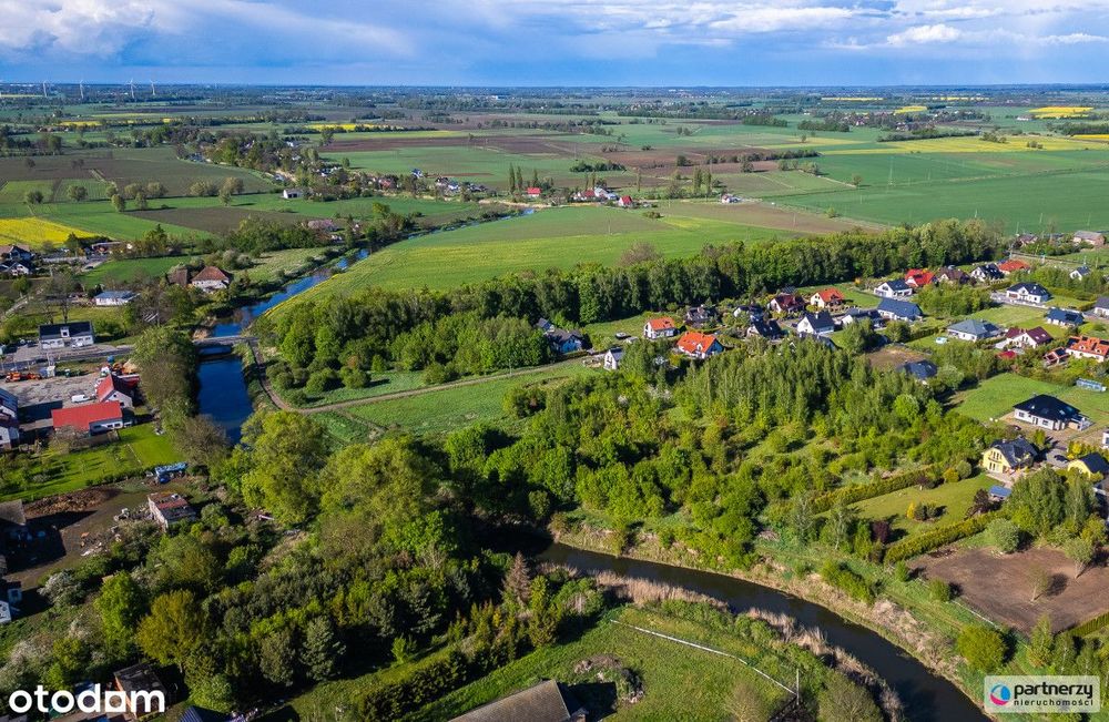 Duża działka budowlana, zabudowa mieszkaniowa