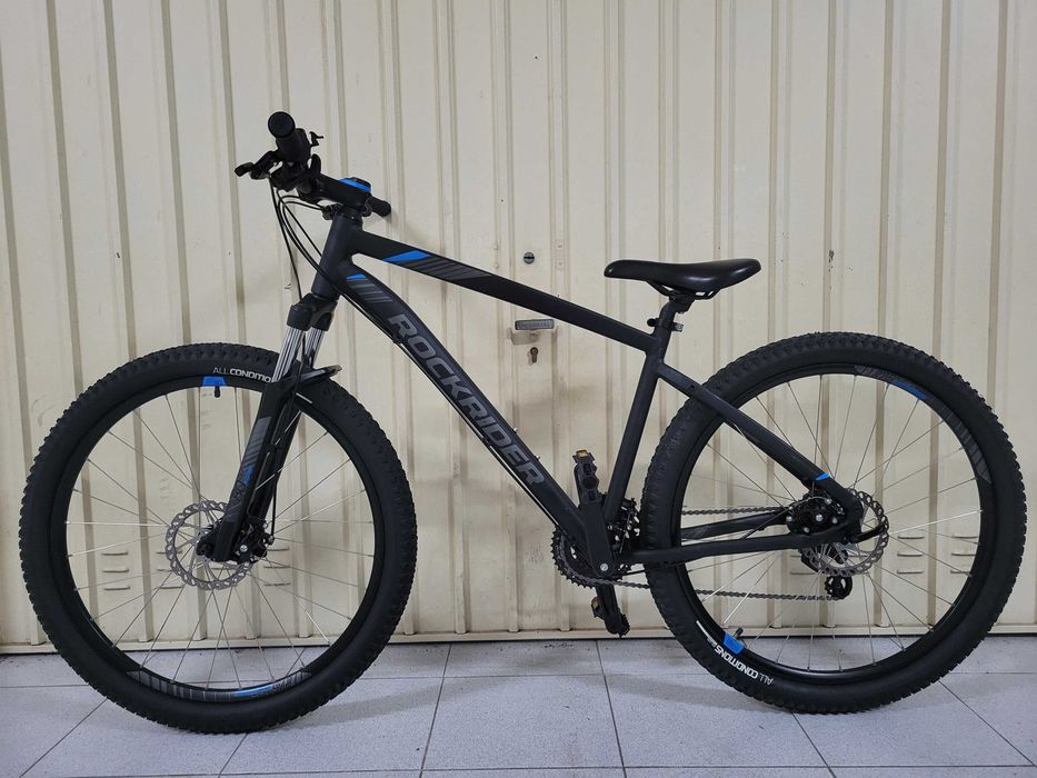 bicicleta BTT Decathlon Btwin Rockrider ST520