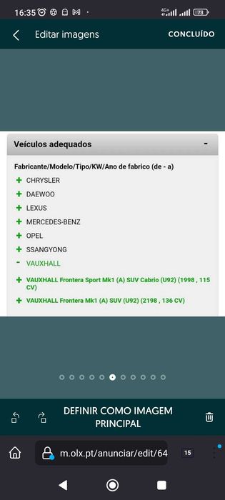 Correia acessórios continental 6 PK 2050