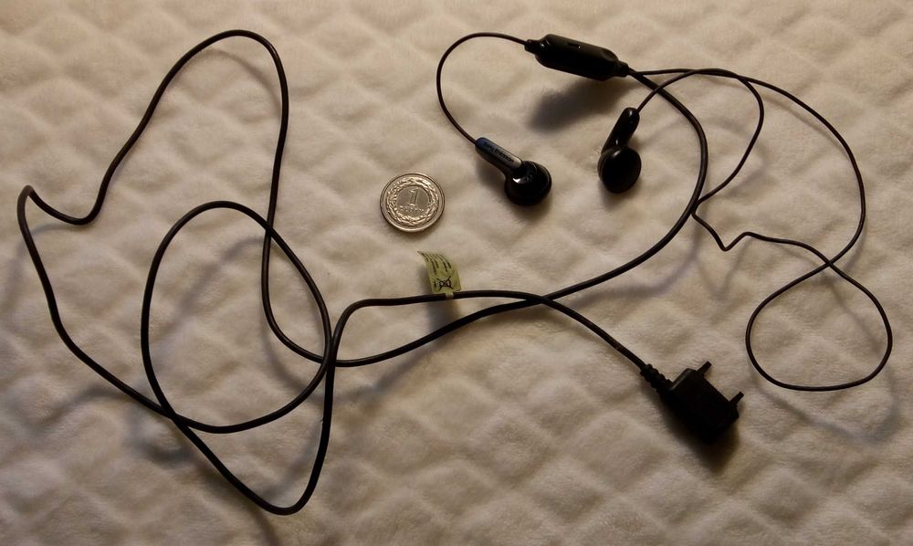 Słuchawki do Sony Ericsson - czarne (HPM-60)