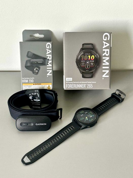 Zegarek Garmin Forerunner 265 (+HRM 200)