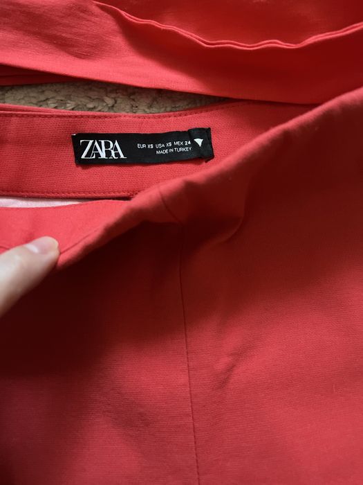 Костюм zara,шорти-спідниця і топ xs