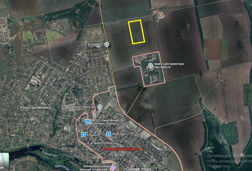 Костянтинівка, Миколаївська область 5,27 га, Власник