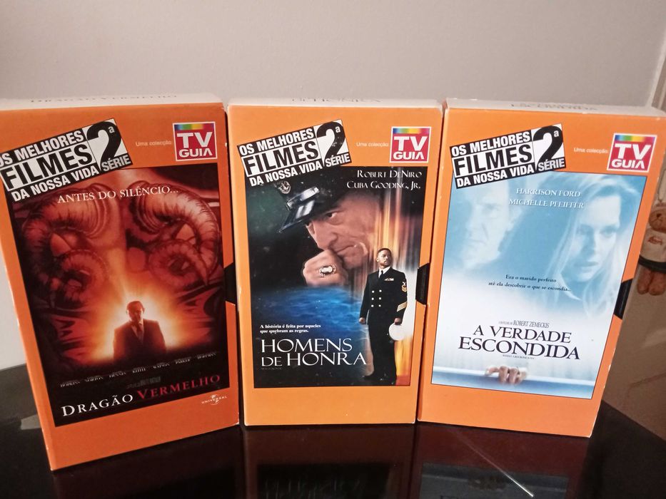 15 Cassetes VHS da Coleção TV Guia