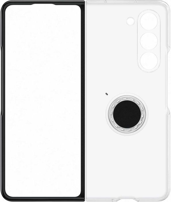 Оригинальные фирменный чехол Samsung Galaxy Z Fold 5 Clear Gadget Case
