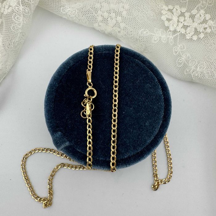 Złoty Łańcuszek 585 Pancerka Elegancka Klasyczna 2.81G 53,5CM | Odnowiona