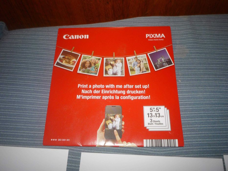 Ofereço papel para fotos