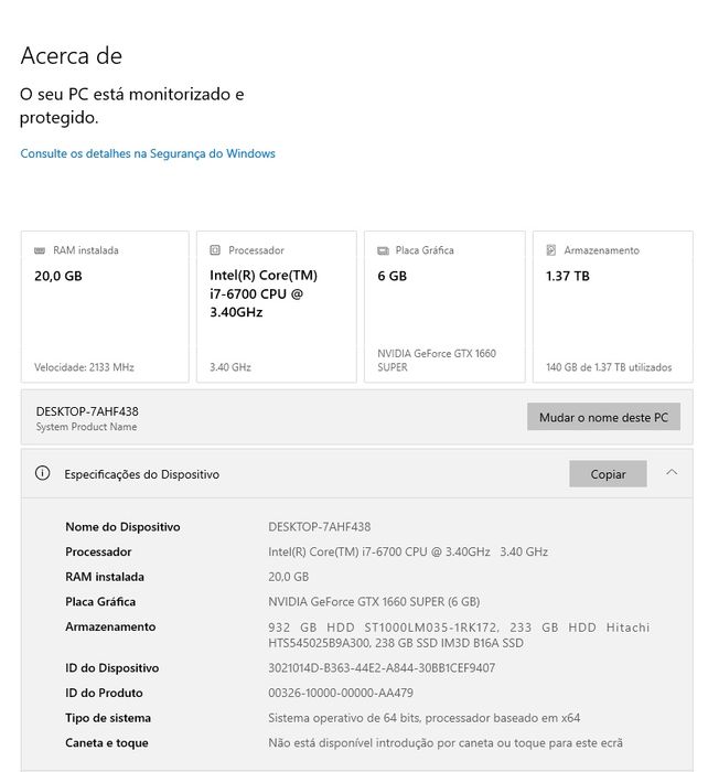 Vendo computadores fixo GAMING