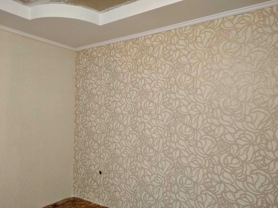Поклейка обоев,ремонт квартир