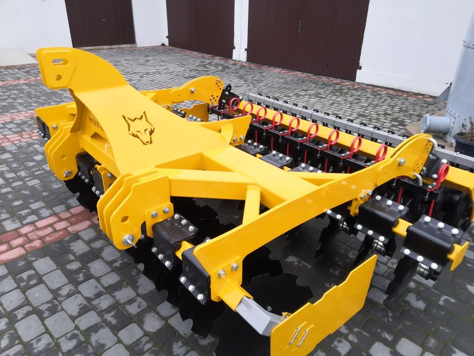 Brona talerzowa 3 metry, talerzówka WOLF-MET