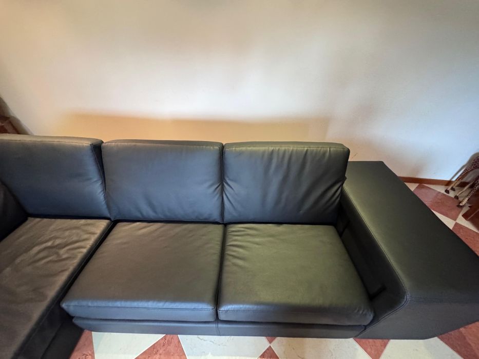 Chaise longue preto