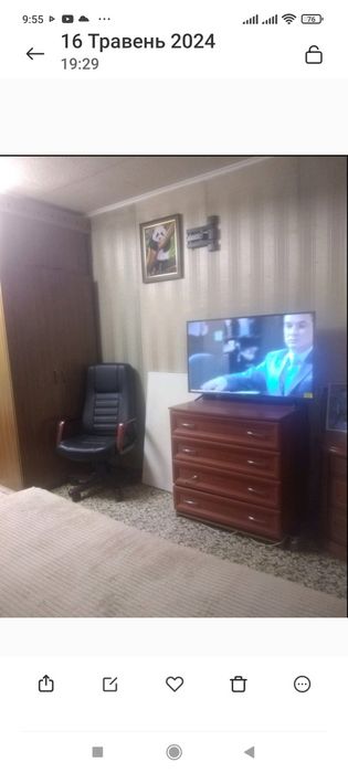 Продаж кімнати в гуртожитку в центрі міста  від власника